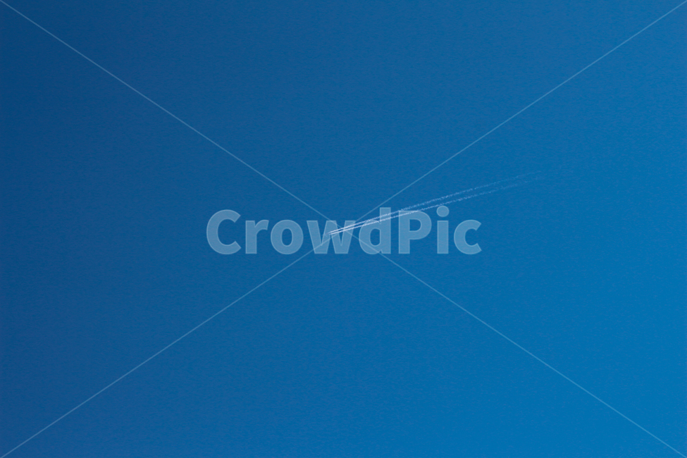 파란하늘,하늘,비행기,비행운,감성,풍경,동해하늘