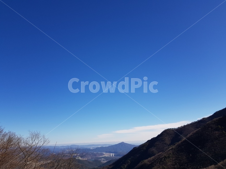 하늘,산,나무,등산,구름