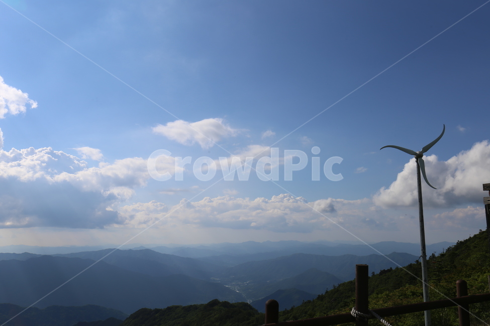 지리산,산행,하늘,연하선경,풍경