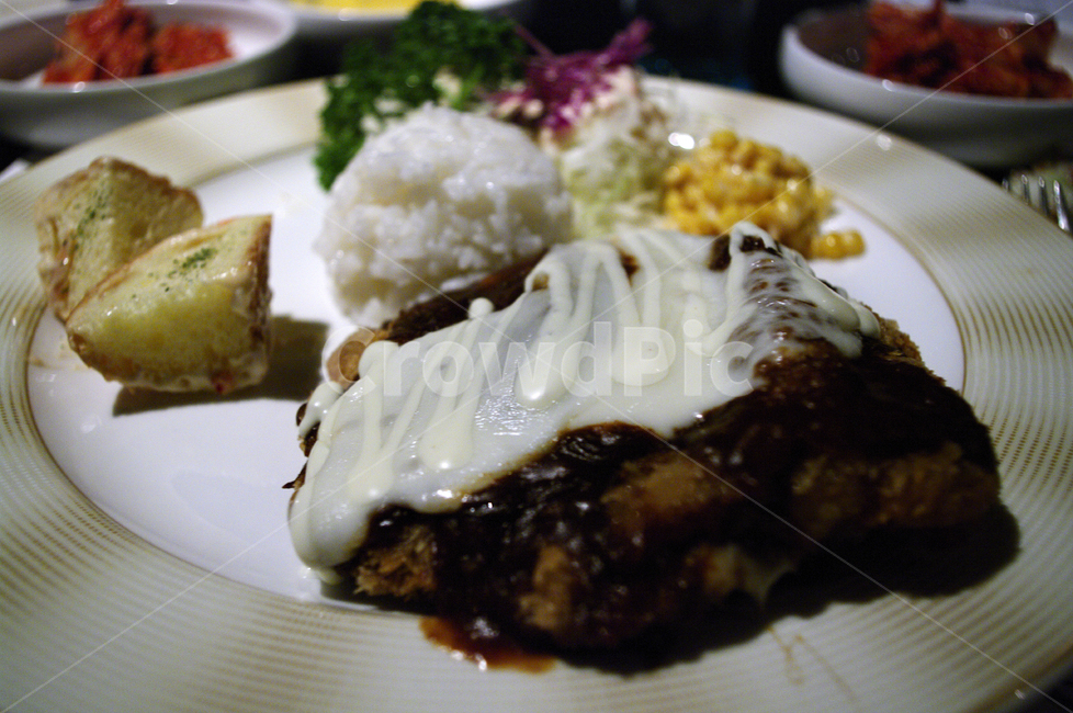 돈가스,밥,소스,음식,food,음식,식재료,요리,food,cook,meal,dishes,food reserves,양식,서양음식,서양요리,western food,western dishes,western meal,western cook