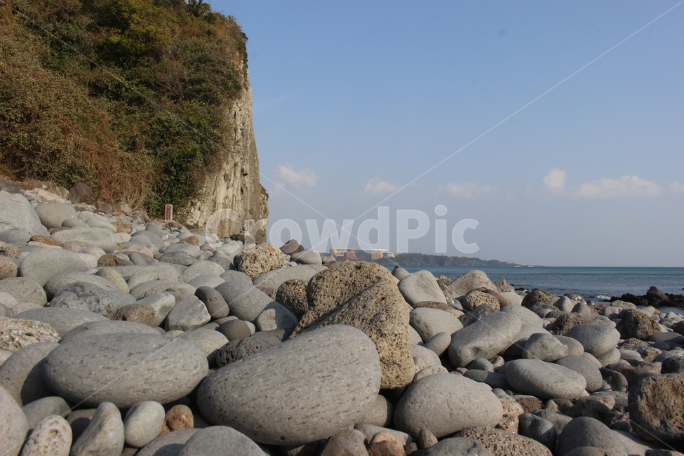 제주도,바다,갯깍주상절리,주상절리대,화산,자연,풍경,nature,landscape,rubble,파편