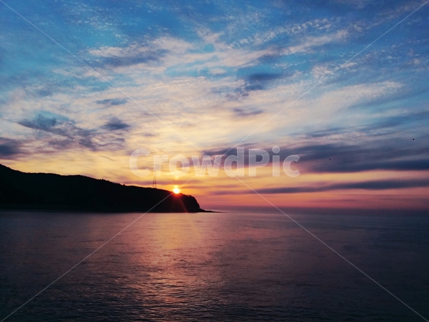 하늘,바다,노을,섬,구름,sunset,cloud,island,sea,sky