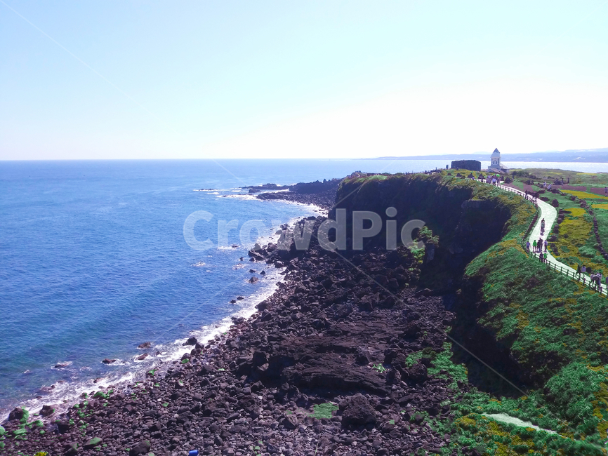 제주도,바다,현무암,파도,푸른색,수평선,sea,jejudo,제주도,jeju,jeju island