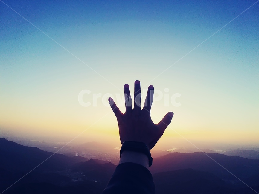 노을,자연,성공,꿈,하늘,사람,인물,인간,human,person,신체일부,몸,body