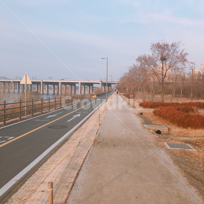 산책,한강,도로,하늘,풍경,자연,풍경,nature,landscape,road,highway,고속도로,freeway,고속 도로,asphalt,아스팔트