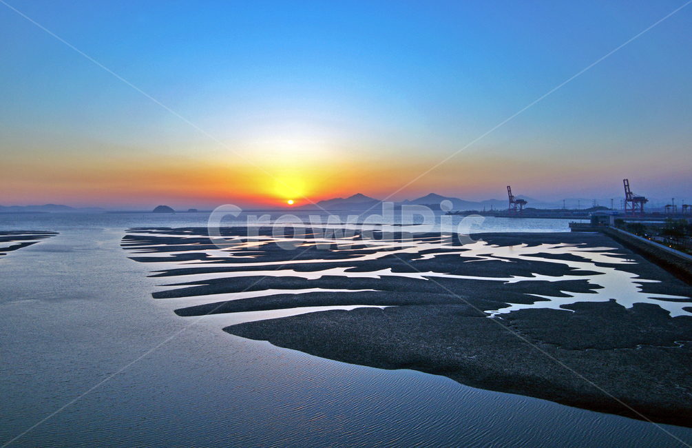 오이도,갯벌,뻘,서해안,썰물,일몰,석양,바다,자연,자연,풍경,nature,landscape