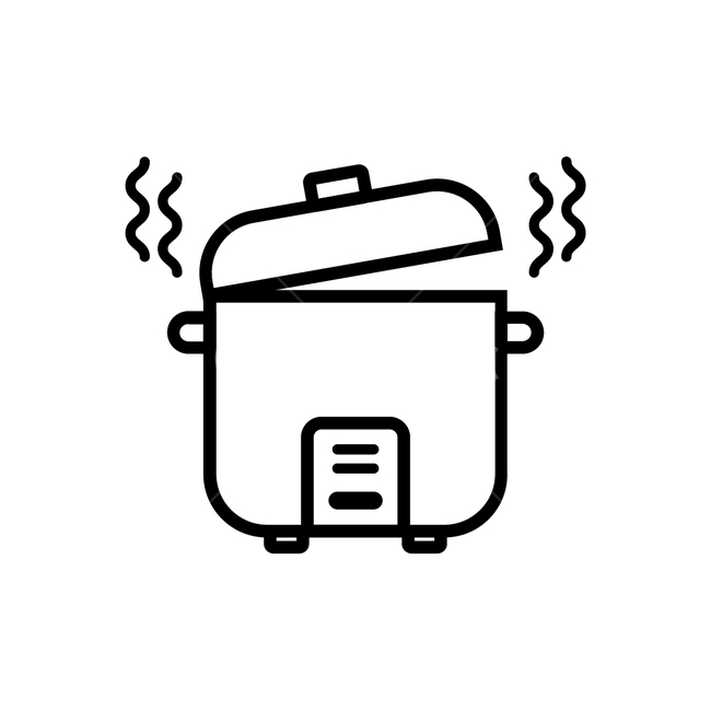 밥솥,음식,요리,kitchen,cook,밥,주방,부엌,주방용품,부엌용품,전기밥솥,취사,보온,저녁,점심,식사,그래픽,일러스트레이션,graphic,illustration,아이콘,icon