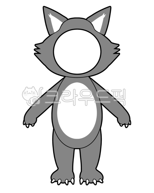 composite image,synthesis,Kindergarten illustration,A wolf,kindergarden,Daycare illustration,Day care Center,animal,illustration