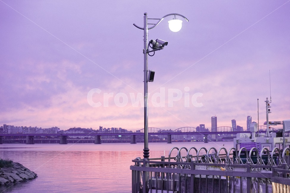 보라빛,한강,도시,노을,색감,색깔,색상,색채,색감,color sense,color sensitivity,feeling of color