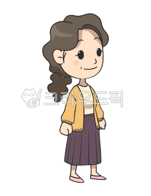 엄마, 어머니, 중년, 노년, 여자, 사진,이미지,일러스트,캘리그라피 - ms ggong작가