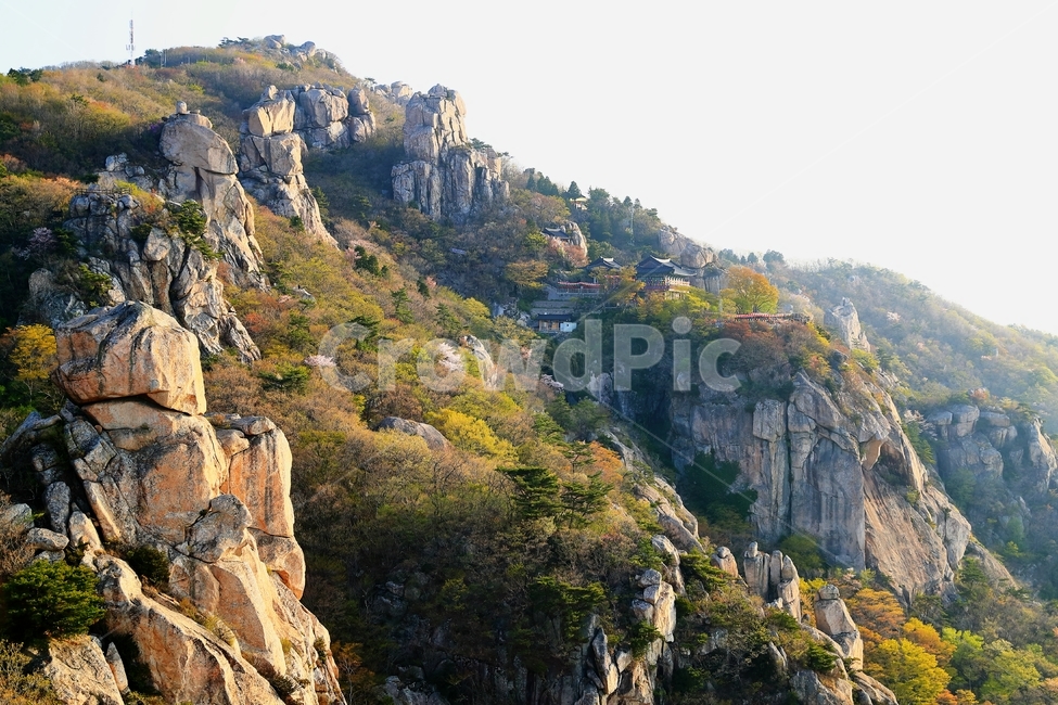 암릉,보리암,금산,절,산,일출,자연,풍경,nature,landscape,한국자연풍경,한국자연경관,korea nature landscape,outdoors,옥외,cliff,낭떠러지