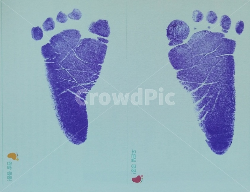 출생,발도장,신생아발도장,발가락,신생아,발,산모수첩,탄생,출산