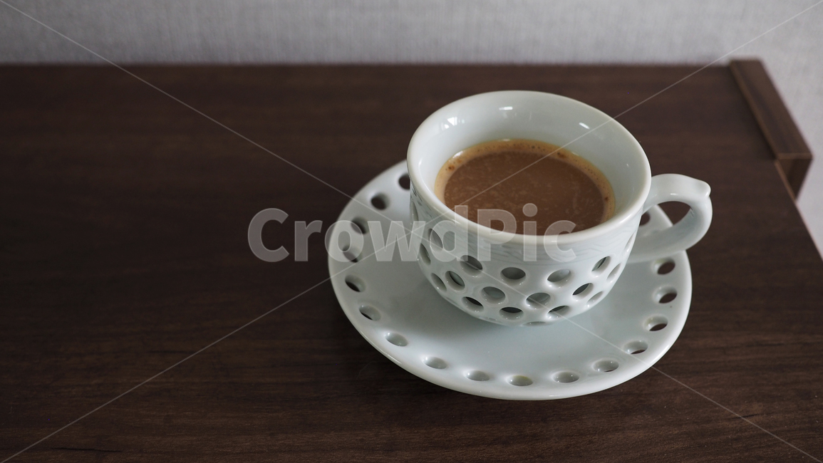 찻잔,도자기,커피,컵,나무장식장