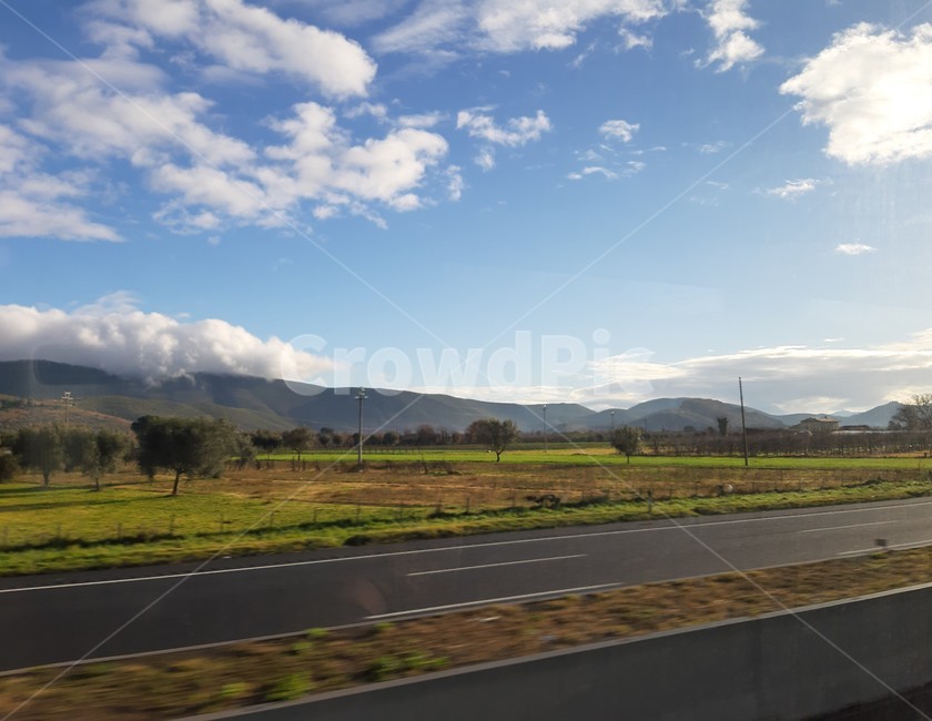 구름,하늘,평야,감성,색감,시골,마을,풍경,landscape,country,rural,town