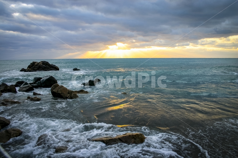 바다,구름,일출,파도,포말,바위,풍경,landscape,scenery,scene,view,foam,bubble,감포,자연,풍경,nature,landscape,outdoors,옥외,ocean,대양,sea,water,물