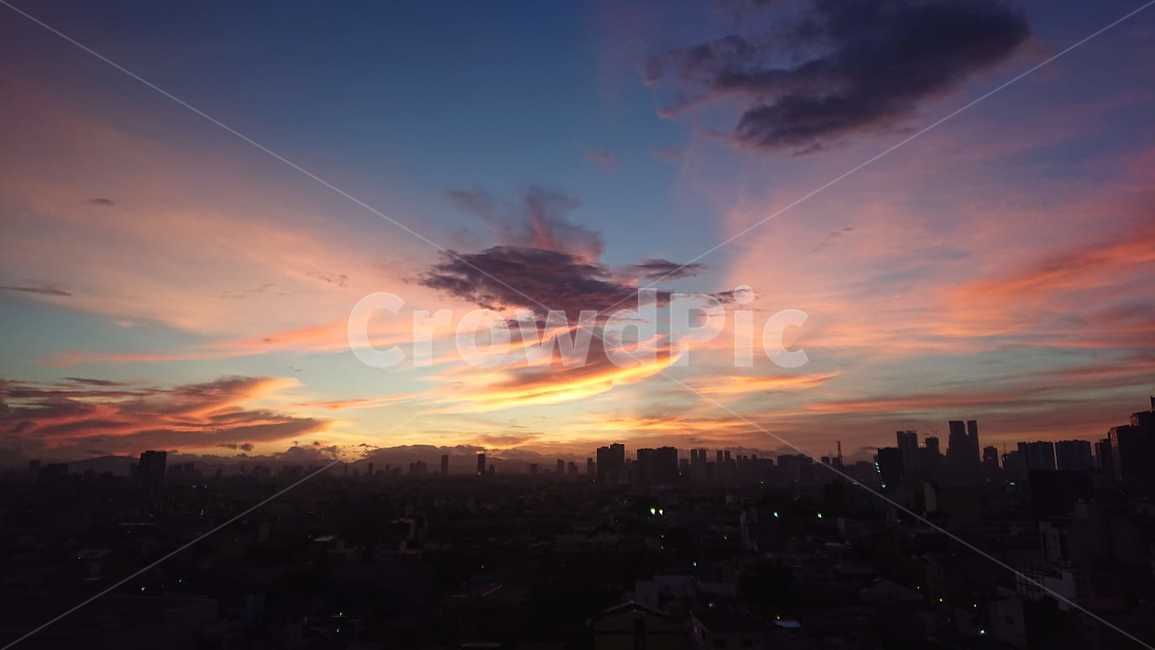 nature,자연,sky,sunset,일몰,붉은하늘,dawn,새벽,황혼,하늘
