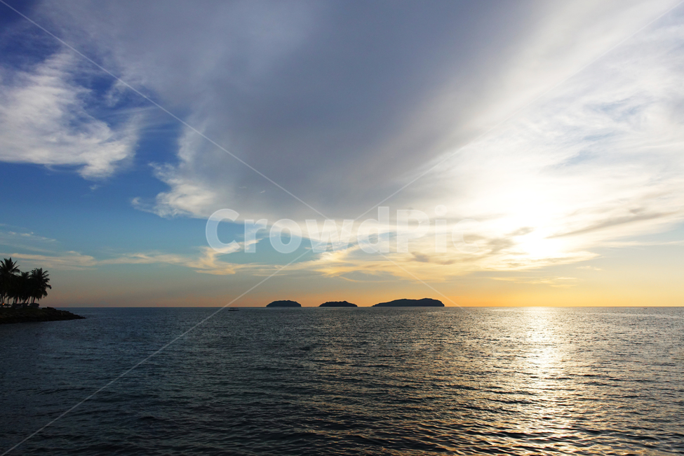 바다,구름,석양,파도,섬,코타키나발루,말레이시아,sunset,노을,저녁,sea,ocean,water,cloud,sunrise,landscape,beautiful,sun,sunlight,yellow,sky,color,beach,view,자연,풍경