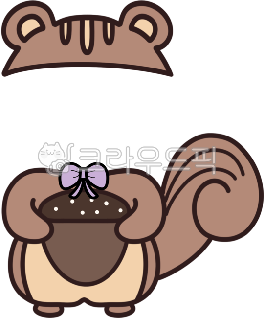 도토리,다람쥐,다람쥐합성,다람쥐일러스트,다람쥐도안,동물합성,동물합성도안,동물얼굴합성,가을환경구성