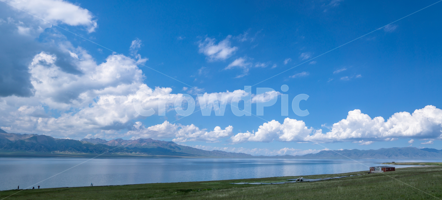 호수,파란하늘,하늘,초원,들판,구름,자연,풍경,nature,landscape,outdoors,옥외,weather,날씨,azure sky,푸른 하늘,sky,cumulus,적운,cloud