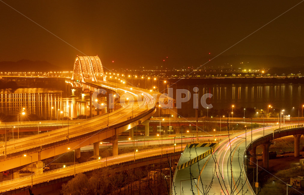 방화대교,방화대교야경,한강다리야경,한강야경,서울야경,야경,밤,풍경,nightscape,night,landscape,road,도로,freeway,고속 도로