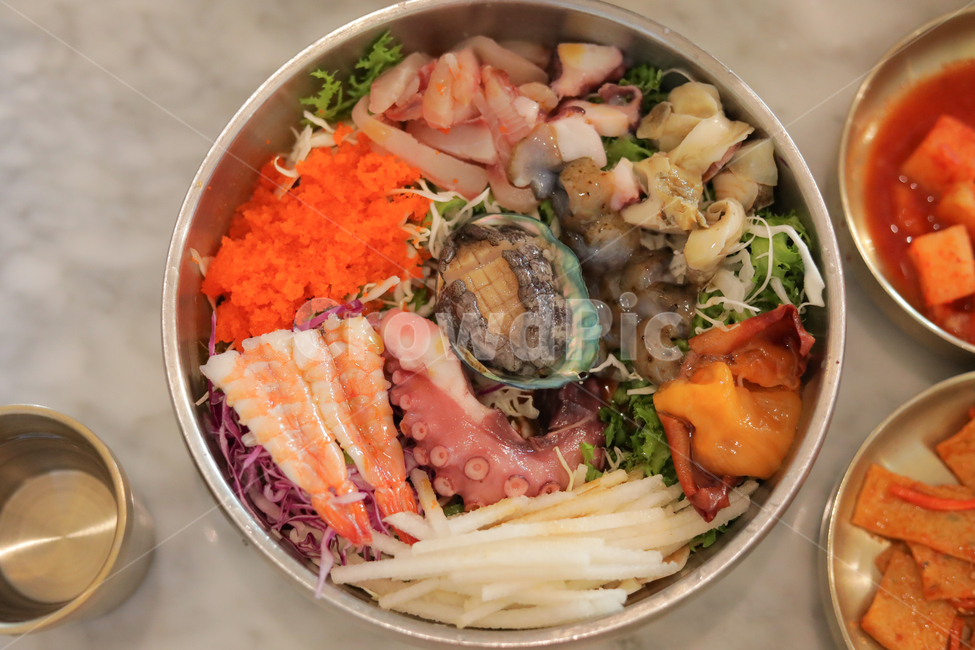 물회,음식,싱싱한,알록달록,색감,요리,식당,해산물,전복,cook,meal,dishes,seafood,식재료