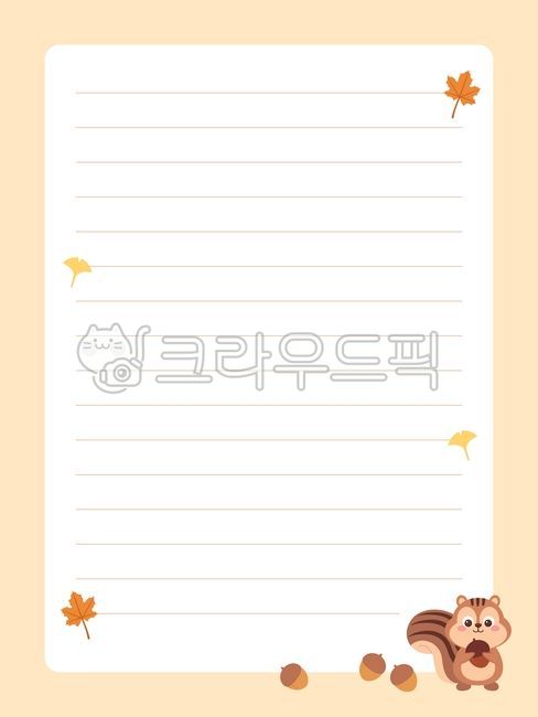 Autumn letterhead,frame,fall,squirrel,squirrel illustration,squirrel character,maple leaves,acorns