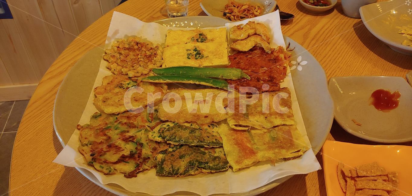 음식,전,한국,kfood,food,요리,막걸리,부침