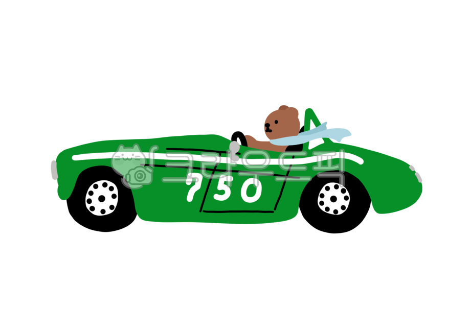 자동차,자동차일러스트,자동차그림,레이싱,곰,곰돌이,자동차경주,일러스트,그래픽,디자인,곰일러스트,곰그림,illustration,car,drawing,carillustration