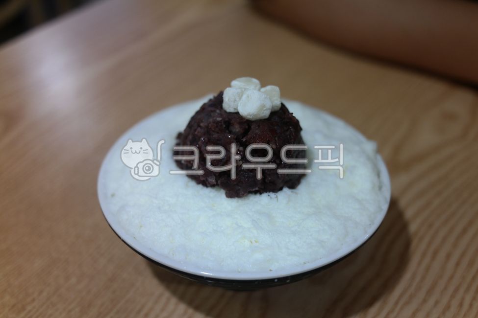 팥빙수, 빙수, 우유빙수, 팥, 떡, 사진,이미지,일러스트,캘리그라피 - Ncanvas_작가