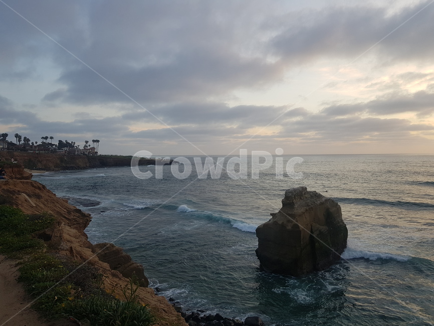 바다,노을,해질녘,파도,배경,자연,nature,ocean,sea,water,곶