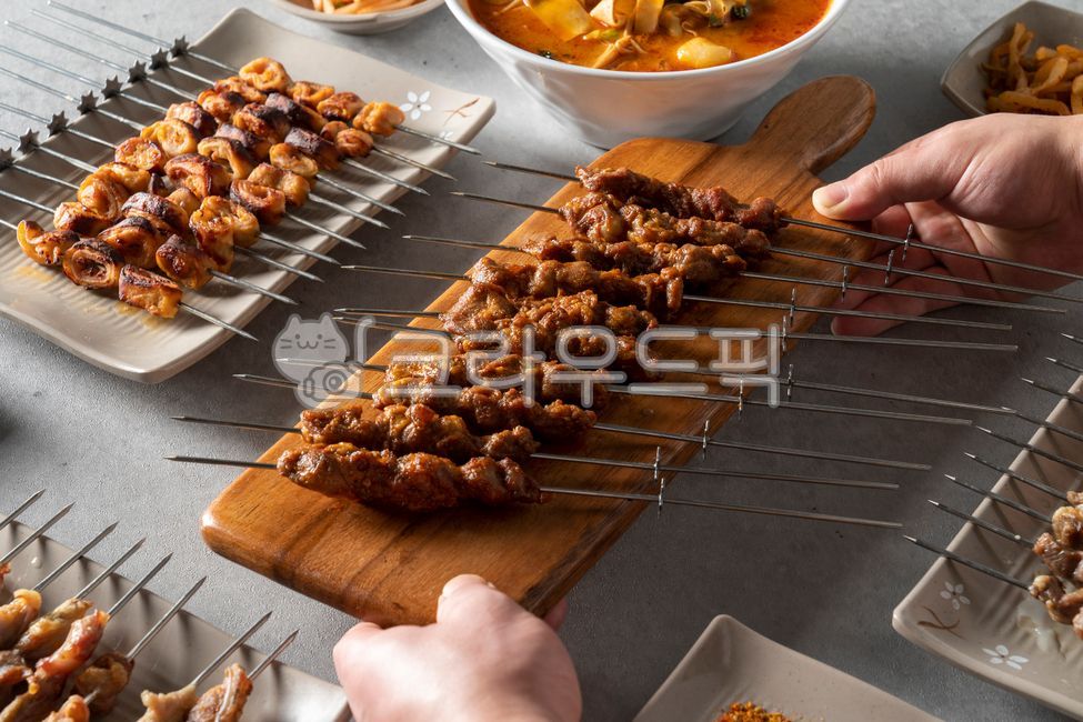 Malatang,Lamb ribs,Premium lamb ribs,lamb skewers,Chinese food,cochlear bone,Makchang Skewers,food,Makchang,Chinese cuisine,stick