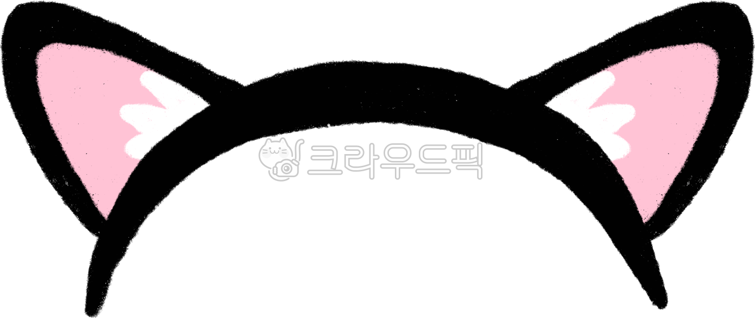 머리띠,동물귀,동물귀일러스트,동물귀머리띠,고양이귀