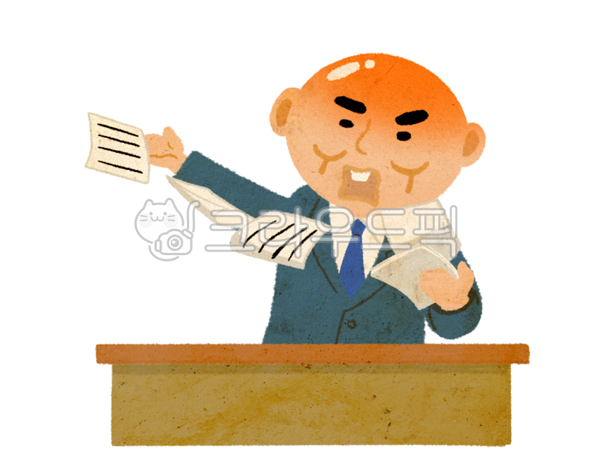 회사원,회사,사장님,화난,감정,대머리,person,사람,company,angry,직장,table