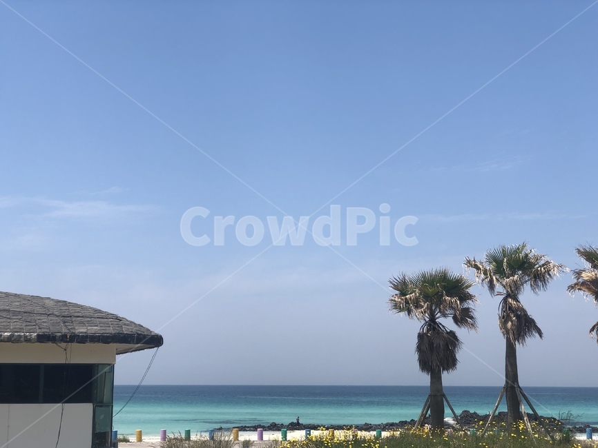 바다,제주도,김녕해수욕장,하늘,제주바다