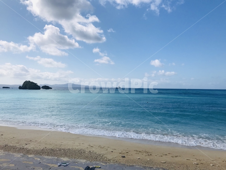 오키나와,섬,파도,바다,하늘,바람,해변,바다,beach,sea