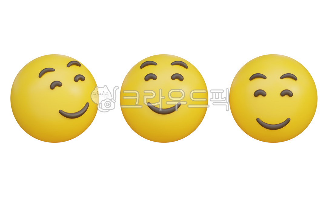 이모티콘,이모지,표정,감정,감정표현,그래픽,3d,쓰리디,얼굴,미소,행복,웃음,웃다,웃는얼굴,웃는이모티콘