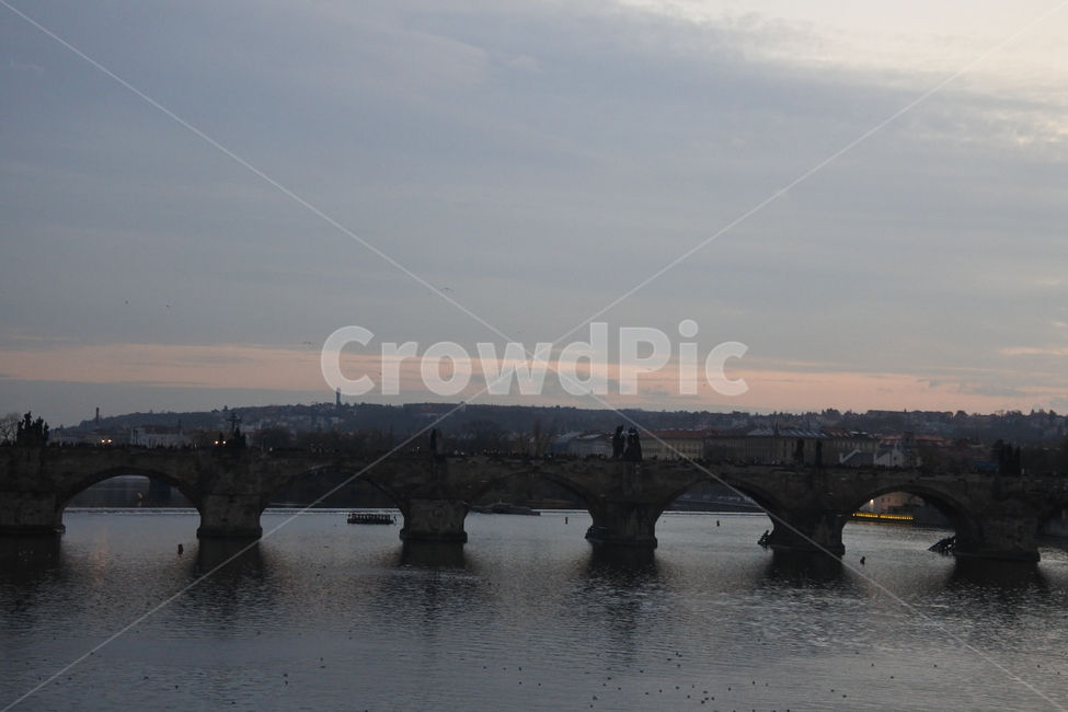 체코,프라하,까를교,charlesbridge,riverview,강,도시,하늘,해질녘,카렐교,유럽,city,land,landscape
