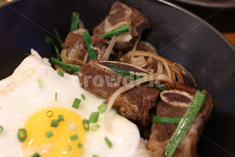 갈비덮밥,갈비,덮밥,동남아요리,동남아음식,달걀,달걀프라이,계란후라이,rice,식사,음식,음식,식재료,요리,food,cook,meal,dishes,food reserves