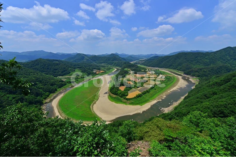 scenery,풍경,nature,자연,outdoors,옥외,landscape,경치,임실,국사봉,태극물돌이,국사봉태극물돌이,임실태극물돌이,하늘,구름
