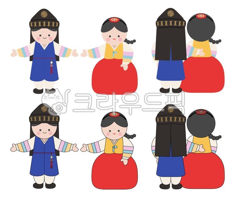 도련님,한복,한국,전통,조선시대,전래동화,옛날,옷,의상,전통의상,조선,애기씨,저고리,다홍치마,색동저고리,어린이,아이,소년,소녀,달맞이,뒷모습,빨강,파랑,돌,돌잔치,귀여운,노리개,댕기머리,아기,어린이집,유치원