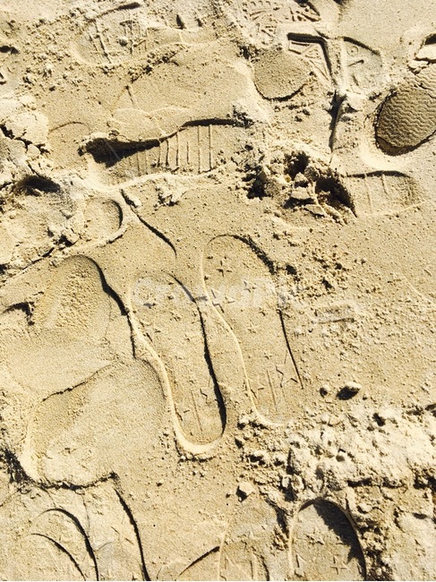 발자국,해변,바다,모래사장,모래,해변,바다,beach,sea