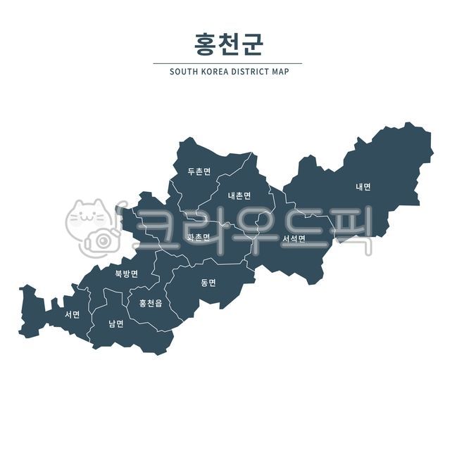 홍천,홍천지도,홍천군,홍천군지도,지도,지도일러스트,지역,대한민국,행정구역,맵,일러스트,행정지도,시,도,군,동,관할,행정