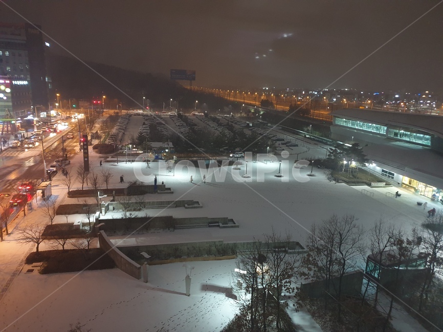 눈,겨울,광장,야간,snow,winter,square,night