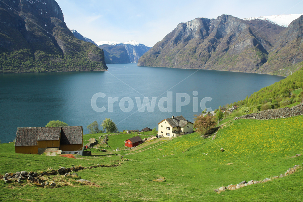 purity,magnificent,peaceful,scene,spring,Sognefjord,beautiful,superb view,fjord,mountain,scandinavia,sight,quiet,europe,Minister,picturesque,spare,Cliff,green,static,nature,everyone,riverside,mountain range,water,sharp,fiord,Panorama,Norway,glacier type,c