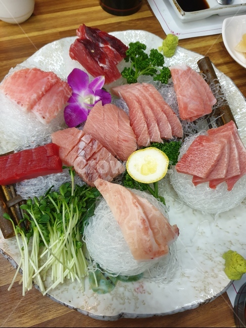 회,점심식사,생선,일본,사케