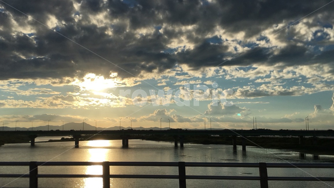 railing,난간,light,빛,flare,플레어,자연,하늘,구름,강,노을,다리,sunset,자연,풍경,nature,landscape
