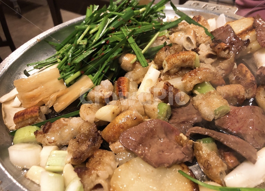 곱창,곱창구이,막창,부추,안주,먹음직스러운,요리