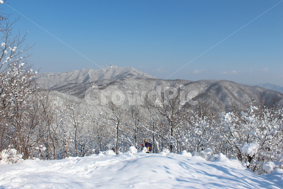 한국의산,전북의산,겨울풍경,겨울,설경,모악산,경치,자연,화율봉,김제시,완주군
