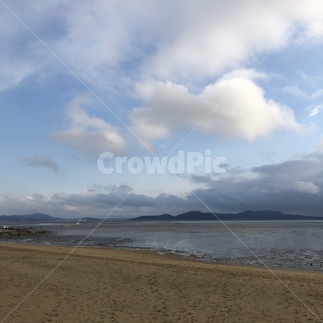 하늘,구름,바닷가,풍경,강화도,자연,풍경,nature,landscape,해변,바다,beach,sea,outdoors,옥외,weather,날씨,cumulus,적운,sky,cloud