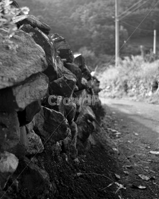 wall,벽,돌담벽,시골,담벼락,감성,흑백,흑백,모노톤,monochrome,black and white